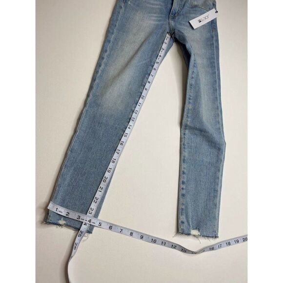 Joe's The Icon Skinny Jeans 24 Blue Women's Cropped Cut-Hem‎ Mid-Rise NEW - Picture 6 of 15